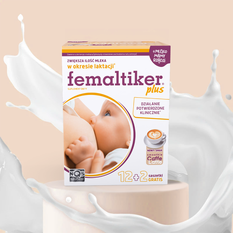Femaltiker plus caffe latte smoothie