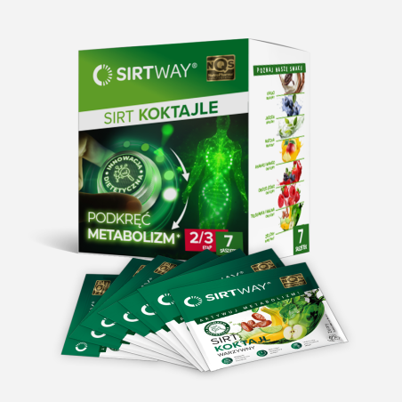 Sirt Koktajl Zielony 7 saszetek