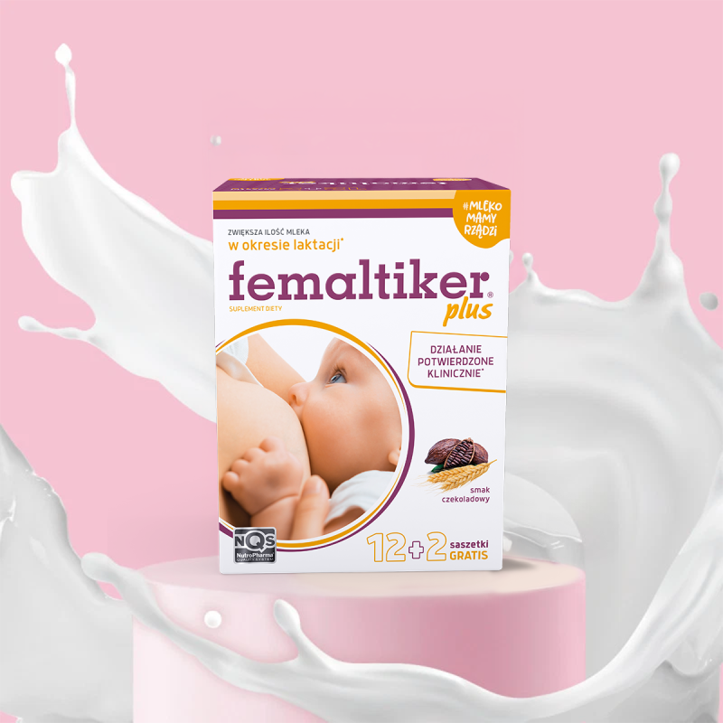 Femaltiker Czekoladowy 12+2