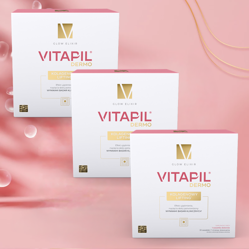Vitapil kolagenowy lifting suplement na skórę z kolagenem rybim