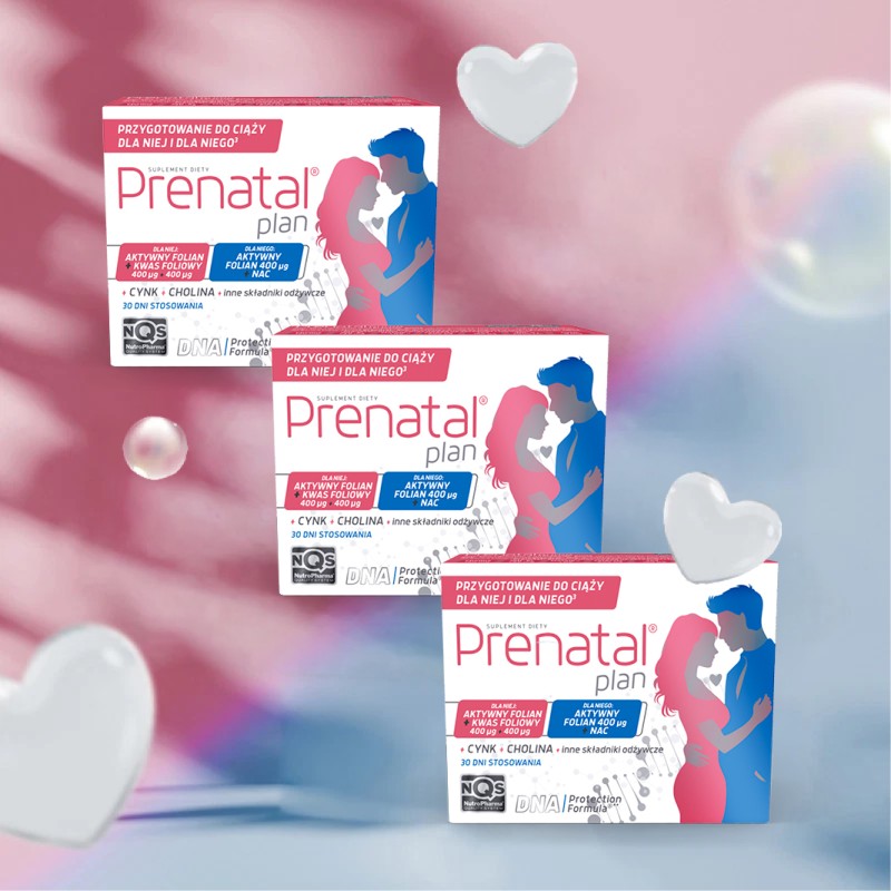 Prenatal Plan Zestaw 3 opakowań