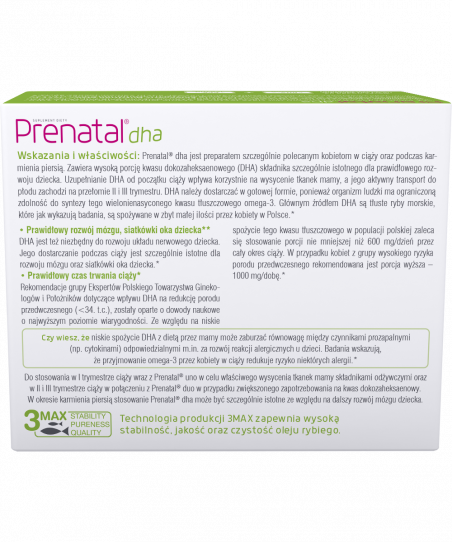 prenatal dha skład