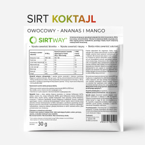 SIRT Koktajl Białkowy Kakao