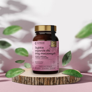 Suplement diety Szybkie wsparcie dla dróg moczowych żurawina pokrzywa manoza czarnuszka