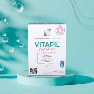 Vitapil Beauty witaminy dla karmiących piersią - vitapil mama mocne, lśniące włosy