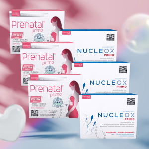 Nucleox Primo Prenatal Primo zestaw na 3 miesiace