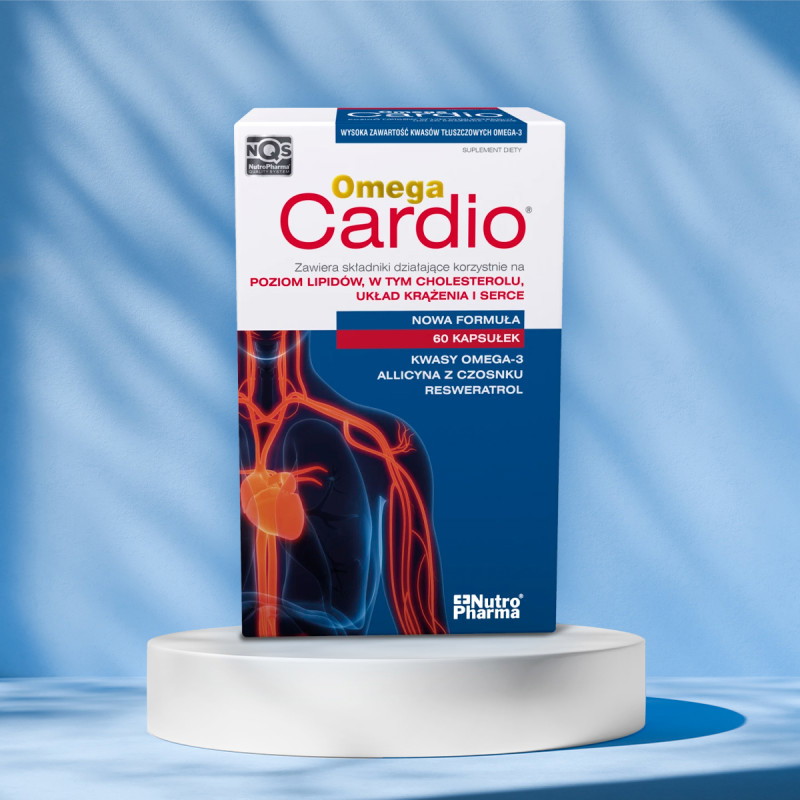 Omega Cardio suplementy diety na układ krążenia