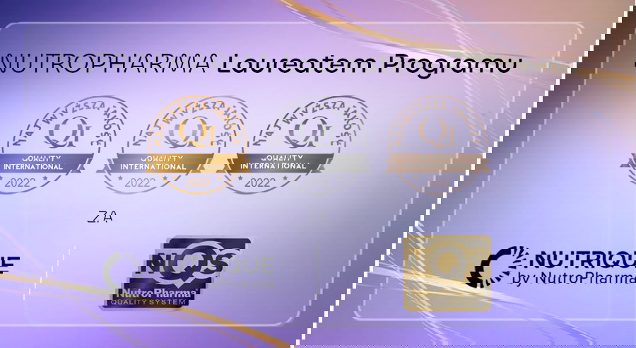 Nutropharma - laureat i zdobywca Złotego Godła QI 2023!